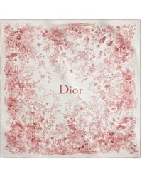 Dior - Toile De Jouy Floral Garden Shawl - Lyst