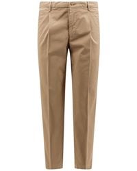 Incotex - Stretch-Cotton Tapered Trousers - Lyst