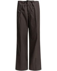 AURALEE - Drawstring Casual Pants - Lyst