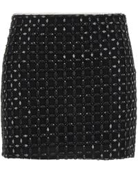 ROTATE BIRGER CHRISTENSEN - Beaded Mini Skirt - Lyst
