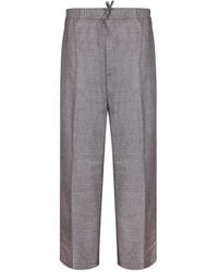 Officine Generale - Officine Générale Drawstring Relaxed Pants - Lyst
