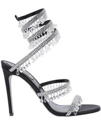 Rene Caovilla - René Caovilla Cleo Embellished Wraparound Style Sandals - Lyst