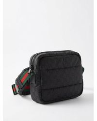 Gucci - Gg Printed Padded Messenger Bag - Lyst