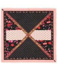 Chloé - The Chloé Folk Square Scarf - Lyst