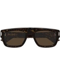 Saint Laurent - Eyewear Pilot-Frame Sunglasses - Lyst