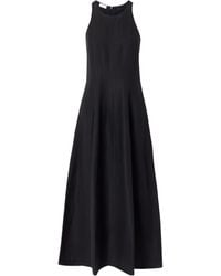 Brunello Cucinelli - Round Neck Sleeveless Dress - Lyst