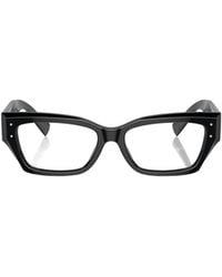 Dolce & Gabbana - Eyewear Rectangular Frame Glasses - Lyst