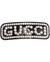 Gucci - Kids Logo Embellished Hair Clip - Lyst