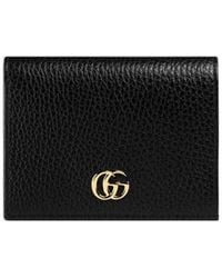 Gucci - Logo Plaque Bifold Wallet - Lyst