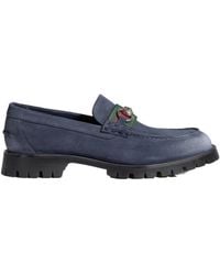 Gucci - Loafer With Horsebit And Lug Sole - Lyst