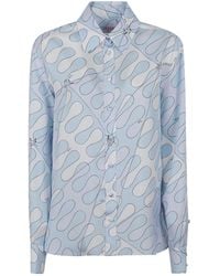 PUCCI - Pucci All-Over Print Shirt - Lyst