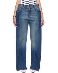 Jean Paul Gaultier - Denim Panel Jeans - Lyst