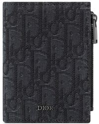 Dior - Vertical Compact Card Holder - Lyst