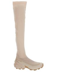 MM6 MAISON MARGIELA X SALOMON - Thigh-Length Round-Toe Boots - Lyst