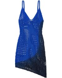 The Attico - Cotton Mini Dress - Lyst