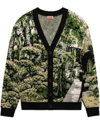 KENZO - Japanese Garden' Cardigan - Lyst
