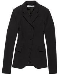 Acne Studios - Single-Breasted Fitted Blazer - Lyst
