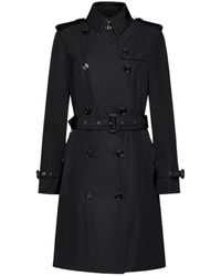 Burberry - Double-Breasted Belted-Waist Coat - Lyst