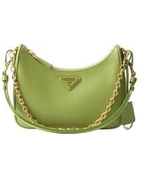 Prada - Re-Edition Saffiano Leather Mini-Bag - Lyst