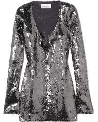 16Arlington - Miniskirt Made Of Sequined Chiffon - Lyst