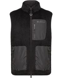 Moncler - Teddy Fleece Reversible Down Vest - Lyst