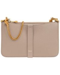 Chloé - Marcie Leather Shoulder Bag - Lyst