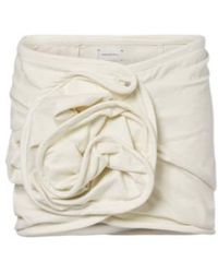 Magda Butrym - Floral Knit Mini Skirt - Lyst