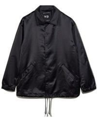 Y-3 - Gfx Coach Logo Printed Drawstring Jacket - Lyst
