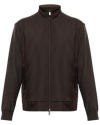 Paul & Shark - Zip-Up Stand-Collar Cardigan - Lyst