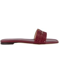 Tom Ford - Textured-Strap Buckle Flat - Lyst