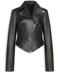 Alaïa - Alaïa Fitted Biker Jacket - Lyst