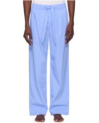 Tekla - Organic Cotton Poplin Pajama Pants - Lyst