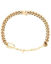 Jacquemus - La Gourmette Chain-Linked Bracelet - Lyst