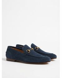 Gucci - Jordaan Horsebit Detail Slip-On Loafers - Lyst