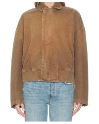 SLVRLAKE Denim - Long Sleeve Jacket - Lyst