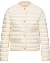 Moncler - Circaete Braided Trim Short Down Jacket - Lyst