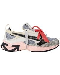Off-White c/o Virgil Abloh - Mesh Panel Chunky Sneakers - Lyst
