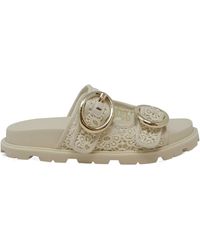 Stuart Weitzman - Flat Slippers - Lyst
