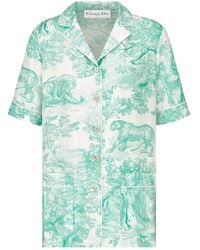 Dior - Iviera Chez Moi Short-Sleeved Shirt - Lyst