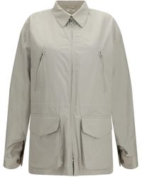 Rier - Zipped Pocket Cotton Jacket - Lyst
