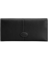 Tod's - Vertical Leather Wallet - Lyst