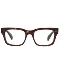 Oliver Peoples - Rectangle-Frame Glasses - Lyst