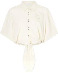 Rabanne - Knot-Detail Shirt - Lyst