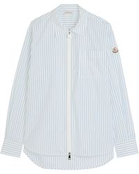 Moncler - Long-Sleeve Oversized-Fit Shirt - Lyst