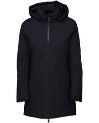 Save The Duck - Zip-Up Hooded Coat - Lyst