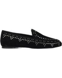 Aquazzura - Studded Flat Shoes - Lyst