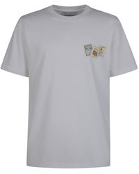 CASABLANCA - Terrain Dorange Organic-Cotton T-Shirt - Lyst