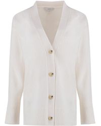 Vince - Weekend V-Neck Ribbed Cardigan - Lyst
