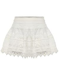 AllSaints - Short A-Line Skirt - Lyst