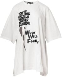 Comme des Garçons - X Nike Graphic-Print T-Shirt - Lyst